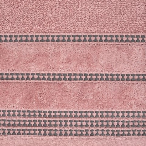 RĘCZNIK AMANDA (10) 50 X 90 CM PUDROWY RÓŻ