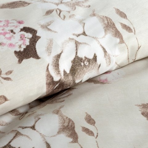 KOMPLET POŚCIELI SATYNOWEJ SPRING 45 160 X 200 CM BEŻOWY