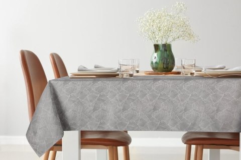 OBRUS ISLA 140 X 300 CM SREBRNY