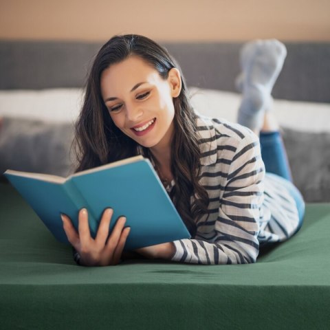 PRZEŚCIERADŁO JERSEY3 240 X 220 X 30 CM MUSZTARDOWY