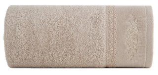RĘCZNIK SISI (04) 50 X 90 CM BEŻOWY