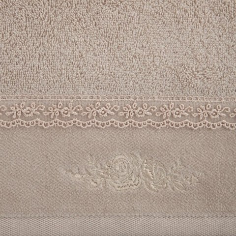 RĘCZNIK SISI (04) 50 X 90 CM BEŻOWY