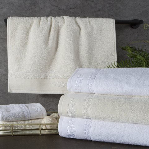 RĘCZNIK SISI (04) 50 X 90 CM BEŻOWY