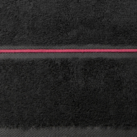 Ręcznik klasyczny BAMBO 50x90 cm kolor czarny