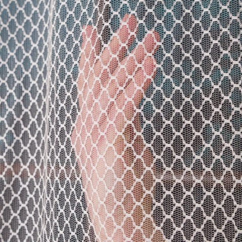 Firanka fantazyjna z ołowianką, wysokość 300cm, kolor 002 off white 475033/OLO/002/000300/1