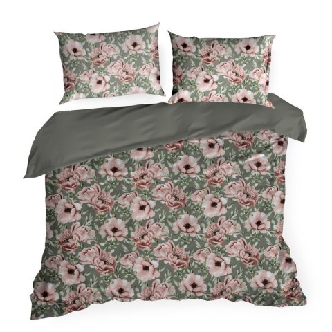 KOMPLET POŚCIELI SATYNOWEJ SPRING 53 140 X 200 CM RÓŻOWY