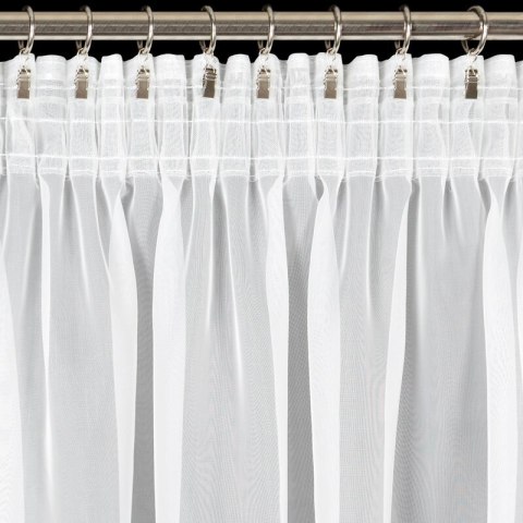 FIRANA GOTOWA LUCY NA TAŚMIE 350X250 CM BIAŁY