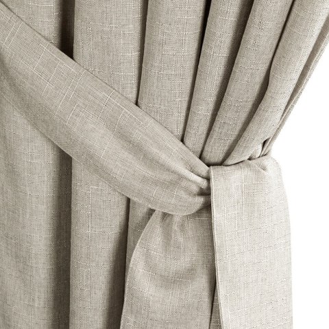 ZASŁONA GOTOWA GARDEN NA SZELKACH 155 X 260 CM BEŻOWY