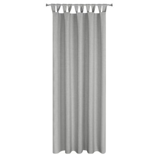 ZASŁONA GOTOWA GARDEN NA SZELKACH 155 X 260 CM SREBRNY