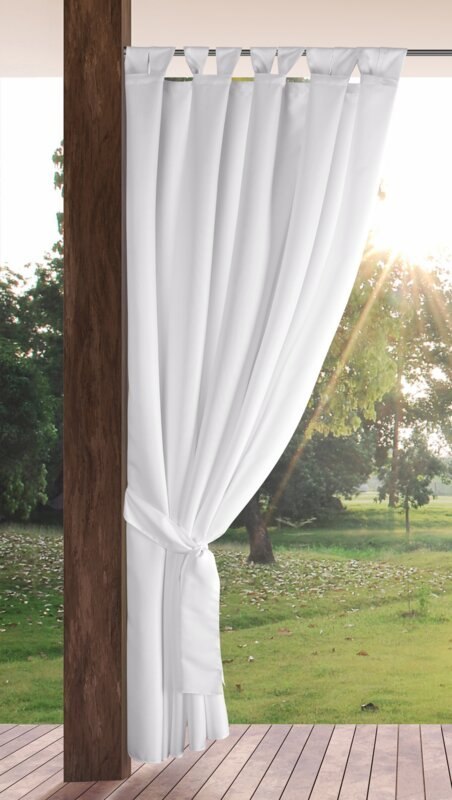 ZASŁONA GOTOWA GARDEN2 NA SZELKACH 155 X 240 CM BIAŁY