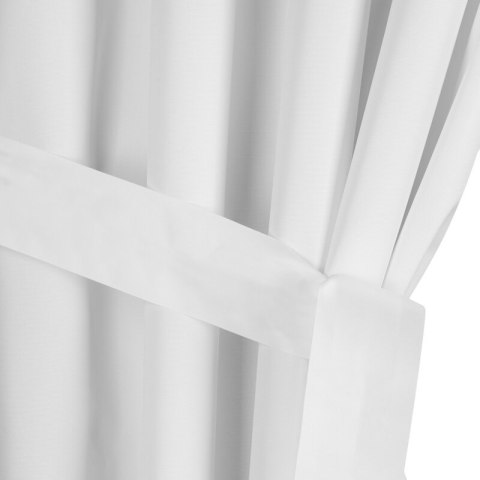 ZASŁONA GOTOWA GARDEN2 NA SZELKACH 155 X 240 CM BIAŁY