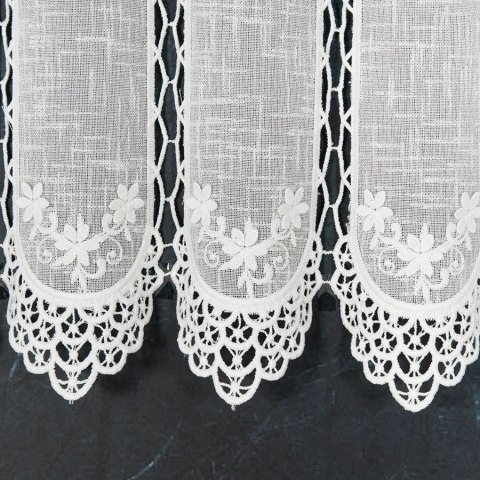 Zazdrostka z aplikacją, wysokość 30cm, kolor 012 kremowy 015590/000/012/000030/1