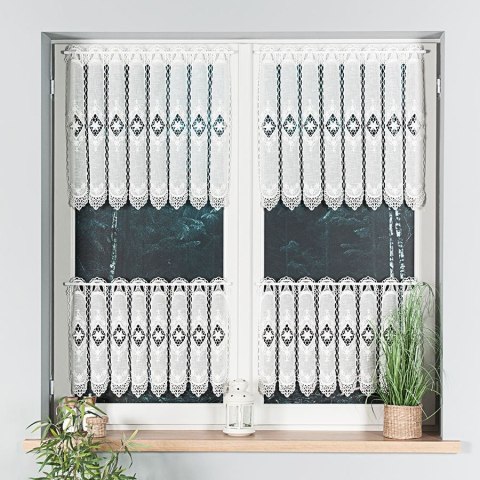 Zazdrostka z aplikacją, wysokość 60cm, kolor 012 kremowy 015590/000/012/000060/1