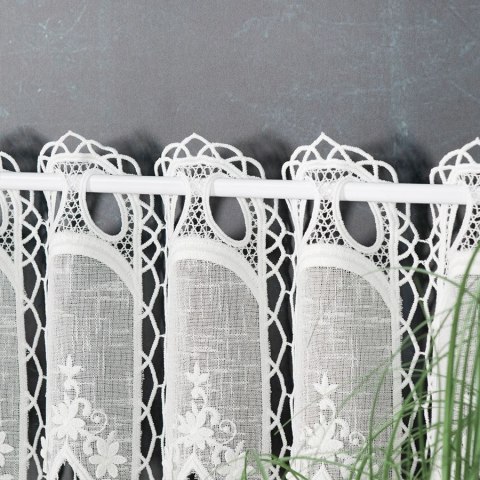 Zazdrostka z aplikacją, wysokość 60cm, kolor 012 kremowy 015590/000/012/000060/1