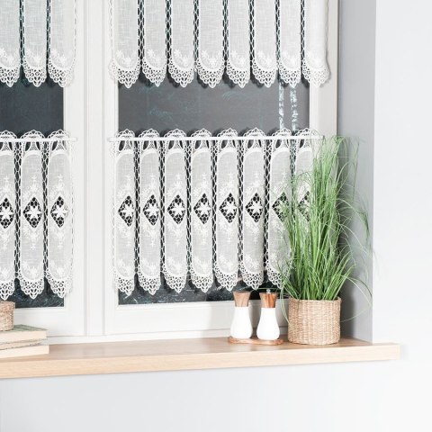 Zazdrostka z aplikacją, wysokość 75cm, kolor 012 kremowy 015590/000/012/000075/1