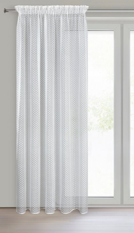 FIRANA GOTOWA ALAYA NA TAŚMIE 140 X 270 CM BIAŁY