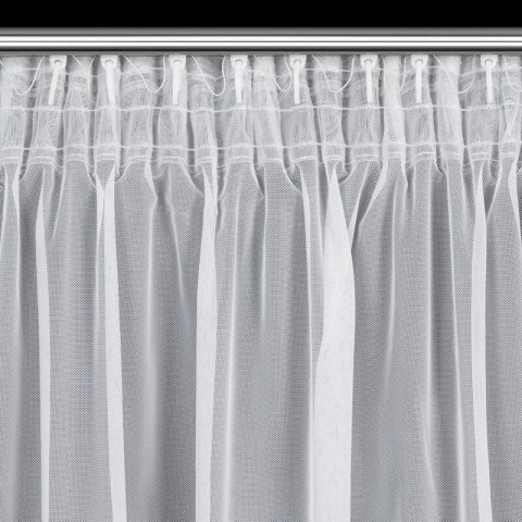 FIRANA GOTOWA AVRIL NA TAŚMIE 140 X 270 CM BIAŁY