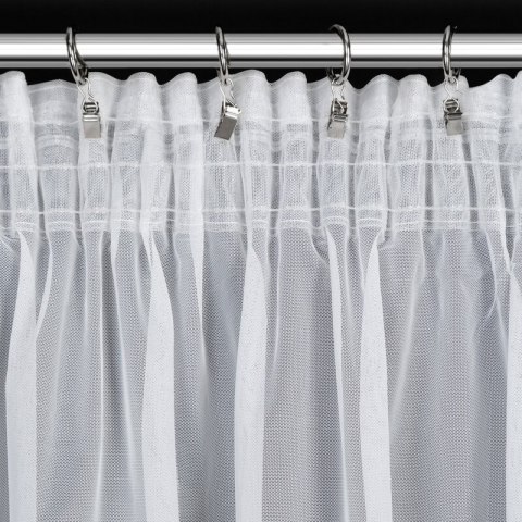 FIRANA GOTOWA AVRIL NA TAŚMIE 140 X 270 CM BIAŁY