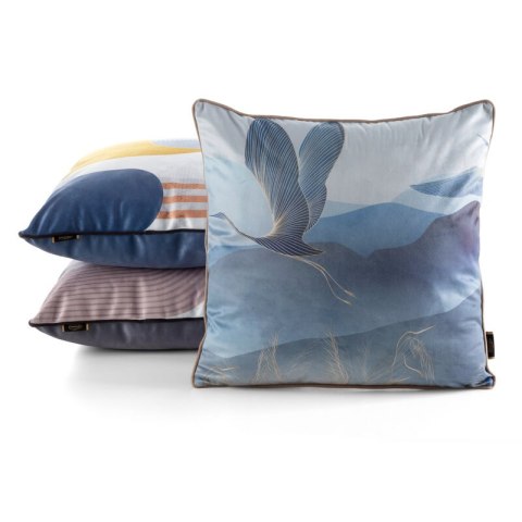 POSZEWKA VELVET 160 45 X 45 CM BIAŁY