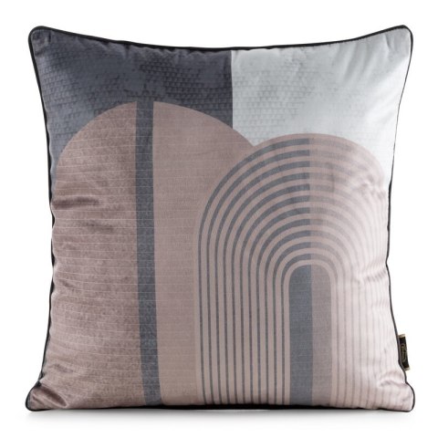 POSZEWKA VELVET 163 45 X 45 CM BEŻOWY