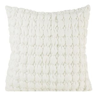 POSZEWKA VELVET 193 45 X 45 CM BIAŁY