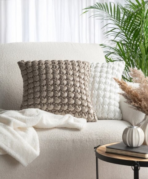 POSZEWKA VELVET 193 45 X 45 CM PUDROWY