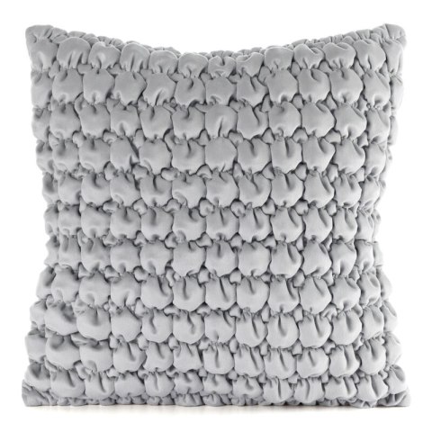 POSZEWKA VELVET 193 45 X 45 CM SREBRNY