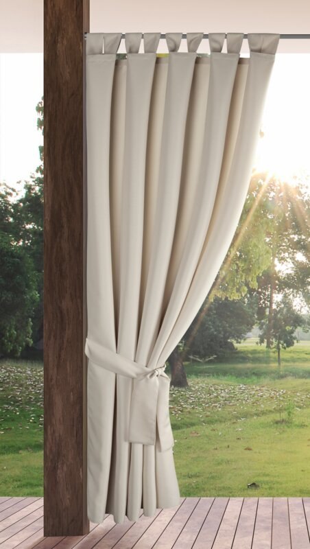 ZASŁONA GOTOWA GARDEN2 NA SZELKACH 155 X 220 CM BEŻOWY