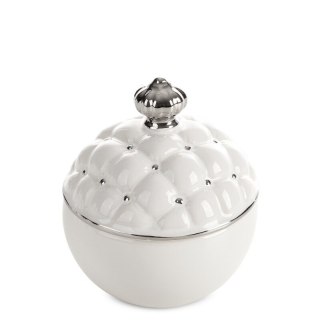 CERAMIKA 11 X 11 X 14 CM BIAŁY