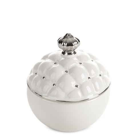 CERAMIKA 11 X 11 X 14 CM BIAŁY