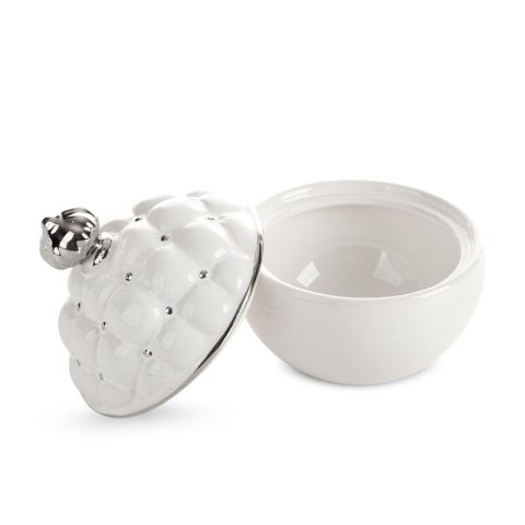 CERAMIKA 11 X 11 X 14 CM BIAŁY