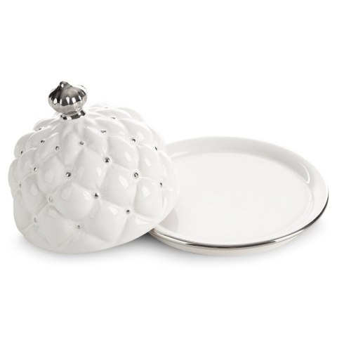 CERAMIKA 16 X 16 X 12 CM BIAŁY