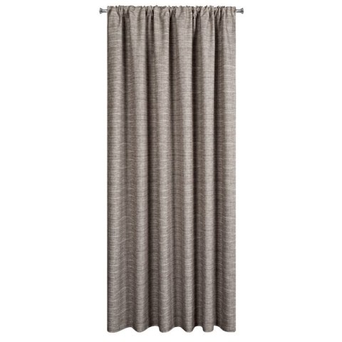 ZASŁONA GOTOWA GARDEN 10 NA TAŚMIE 155 X 200 CM BRĄZOWY