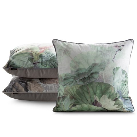 POSZEWKA VELVET 194 45 X 45 CM ZIELONY