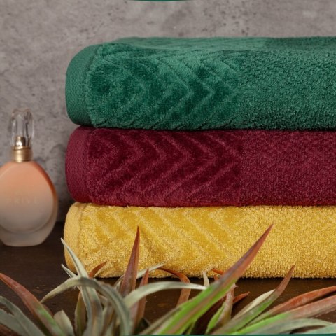 RĘCZNIK LOREN (01) 50 X 90 CM KREMOWY