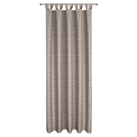 ZASŁONA GOTOWA GARDEN 10 NA SZELKACH 155 X 220 CM BRĄZOWY