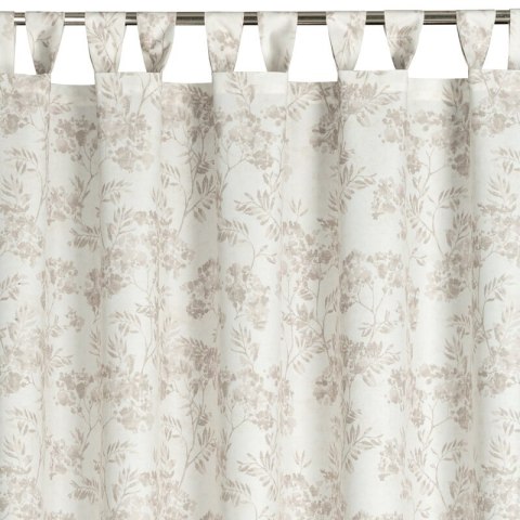 ZASŁONA GOTOWA GARDEN 12 NA SZELKACH 155 X 260 CM KREMOWY