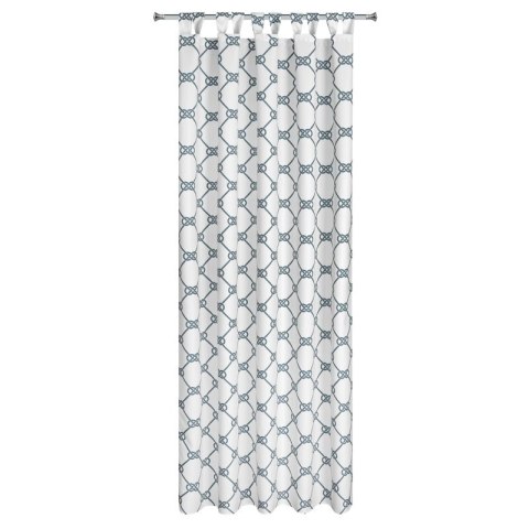 ZASŁONA GOTOWA GARDEN 16 NA SZELKACH 155 X 240 CM BIAŁY