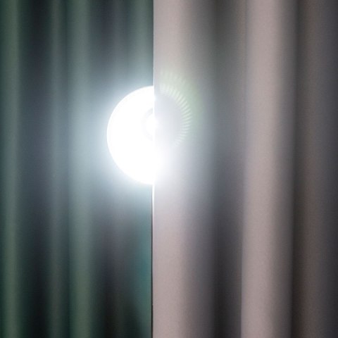 Zasłona gotowa typu blackout na przelotkach, szerokość 140cm x wysokość 250cm, kolor 204 ciepły ciemny szary TD0015/ZGP/204/1402