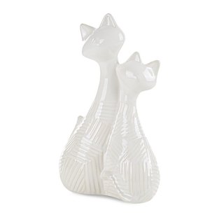 FIGURKA DEKORACYJNA ROMINA (01) 19 X 10 X 29 CM KREMOWY