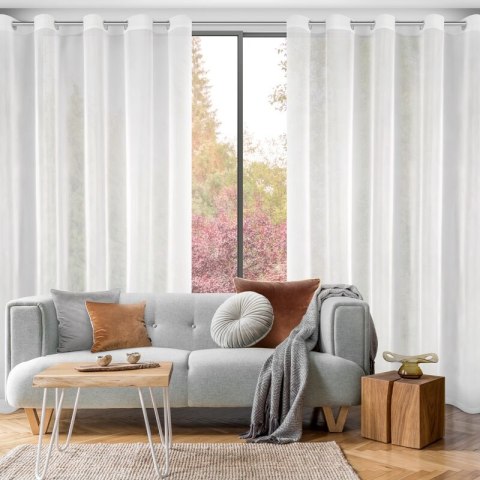 FIRANA GOTOWA LUCY 200 X 250 CM BIAŁY