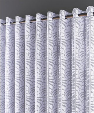 Firanka żakardowa gotowa, szerokość 180 x wysokość 160, kolor biały 001 326009/000/001/000000/1
