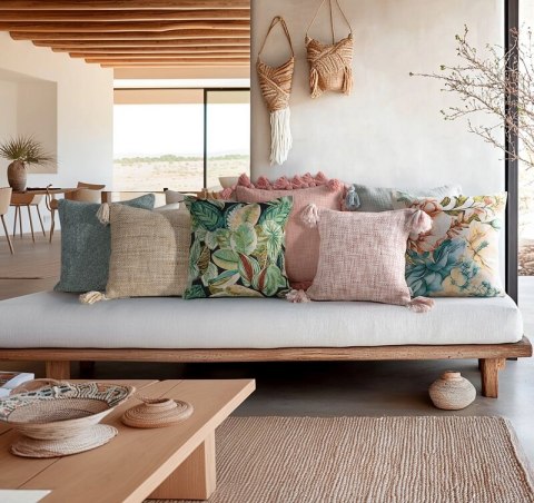 POSZEWKA ASTI 45X45 CM GRANATOWY