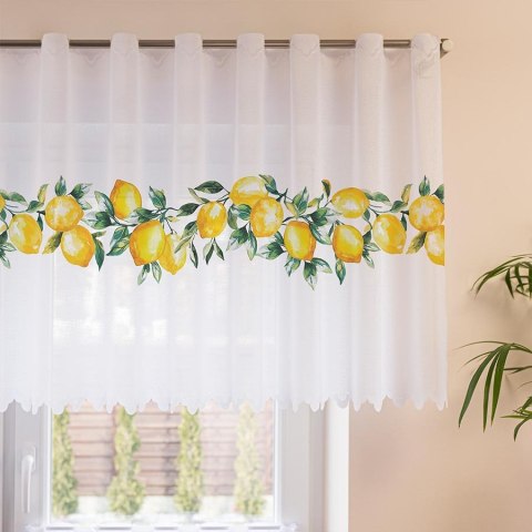 CYTRYNY Zazdrostka żakardowa 361910, wysokość 70cm, kolor 001 D00325/ZAZ/001/000070/1