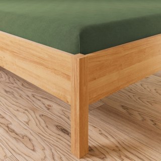 DREAMY PREMIUM Prześcieradło jersey z gumką, szerokość 120 x wysokość 200cm, kolor 016 szarozielony 100033/JEG/016/120200/1