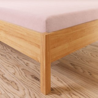 DREAMY PREMIUM Prześcieradło jersey z gumką, szerokość 140 x wysokość 200cm, kolor 014 jasny różowy 100033/JEG/014/140200/1