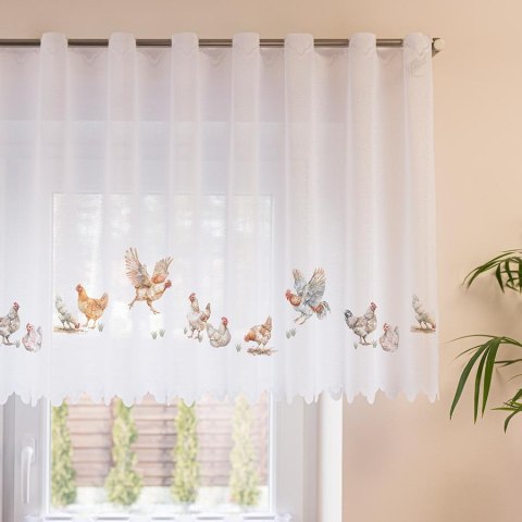 KURY Zazdrostka żakardowa 361910, wysokość 70cm, kolor 001 D00298/ZAZ/001/000070/1