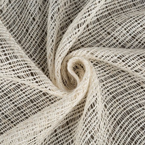 ZASŁONA GOTOWA NADIN NA TAŚMIE 140 X 270 CM NATURALNY