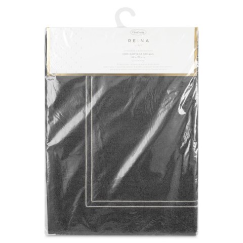 DYWANIK ŁAZIENKOWY OLIVIA (03) 50 X 70 CM STALOWY