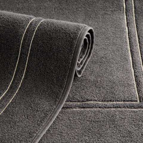 DYWANIK ŁAZIENKOWY OLIVIA (03) 50 X 70 CM STALOWY